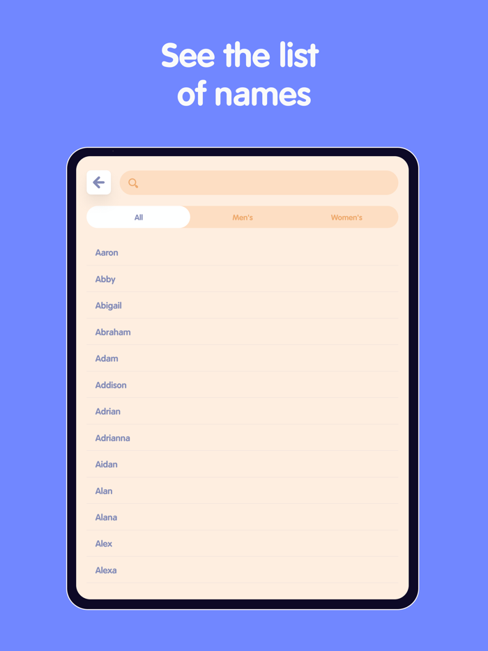 Name for baby Full version