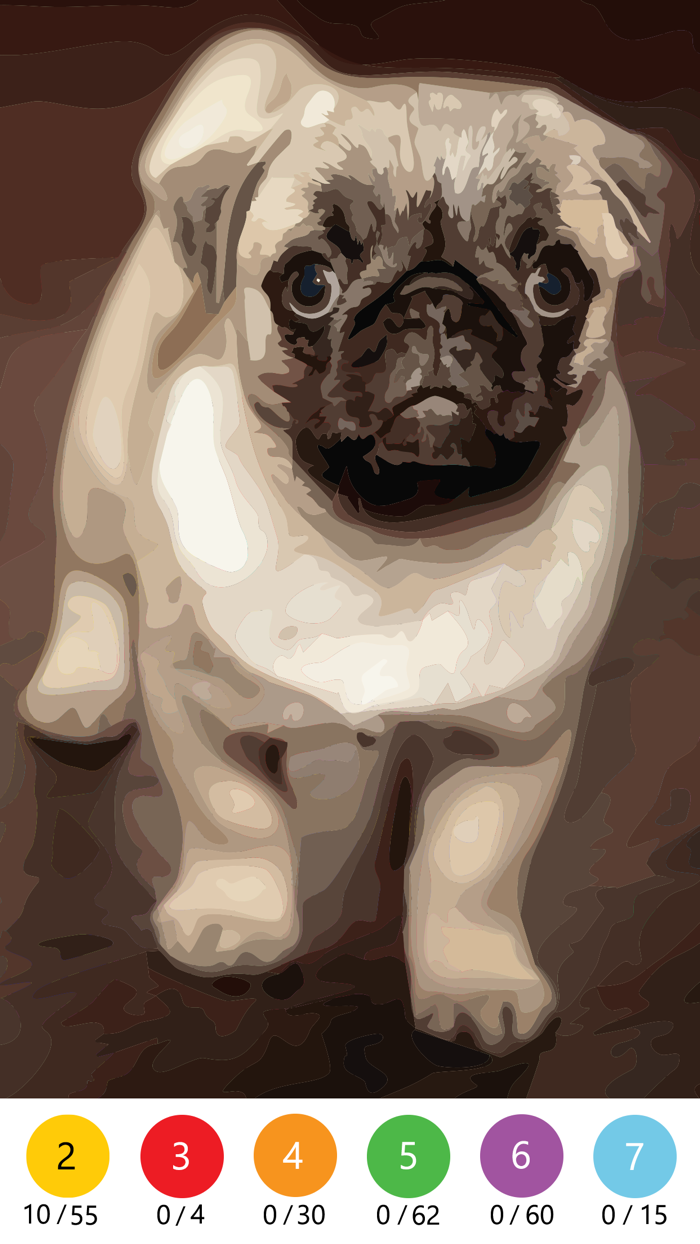 Oil Painting Color by Number