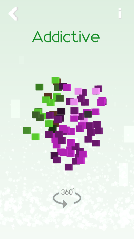 #5. Pixel Puzzle - 3D Art Game (iOS) Podle: TSZ KAI LEE