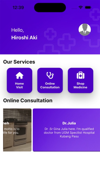 Medrush - Online Medical App Screenshot
