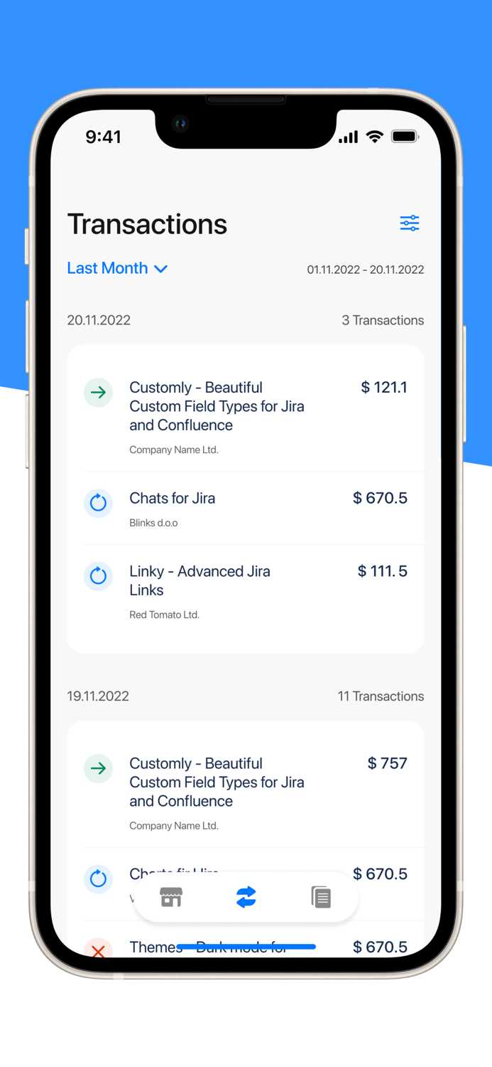 Sally - Marketplace Reports