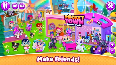 『Pocket Town - アニマルワールド』のおすすめ画像3