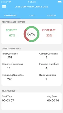 Game screenshot GCSE Computer Science Quiz apk