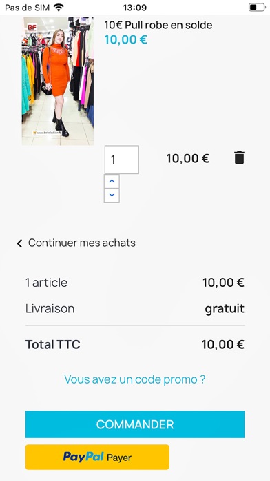 Belle Fashion Audincourt Screenshot