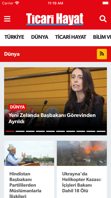 Ticari Hayat Gazetesi Screenshot
