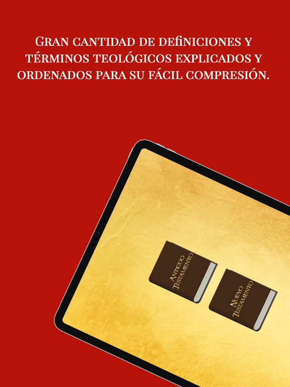 Diccionario Bíblico Católico iPad screenshot 6 - Book app
