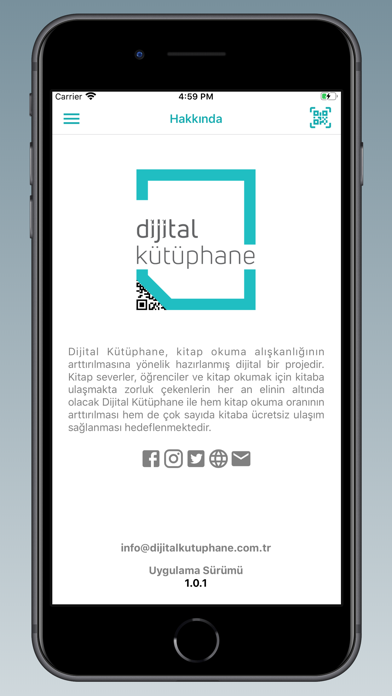 Dijital Kütüphane DK Screenshot