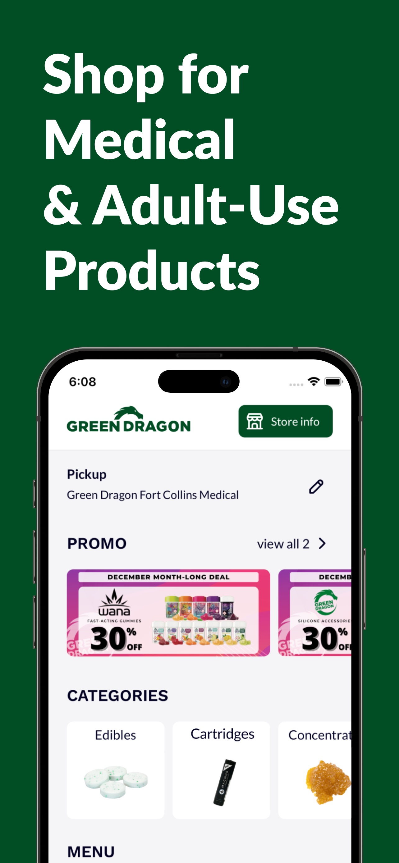 Green Dragon Dispensary screenshot 1