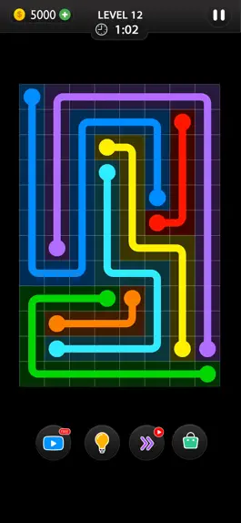 Game screenshot Dot Knot - Line & Color Puzzle hack