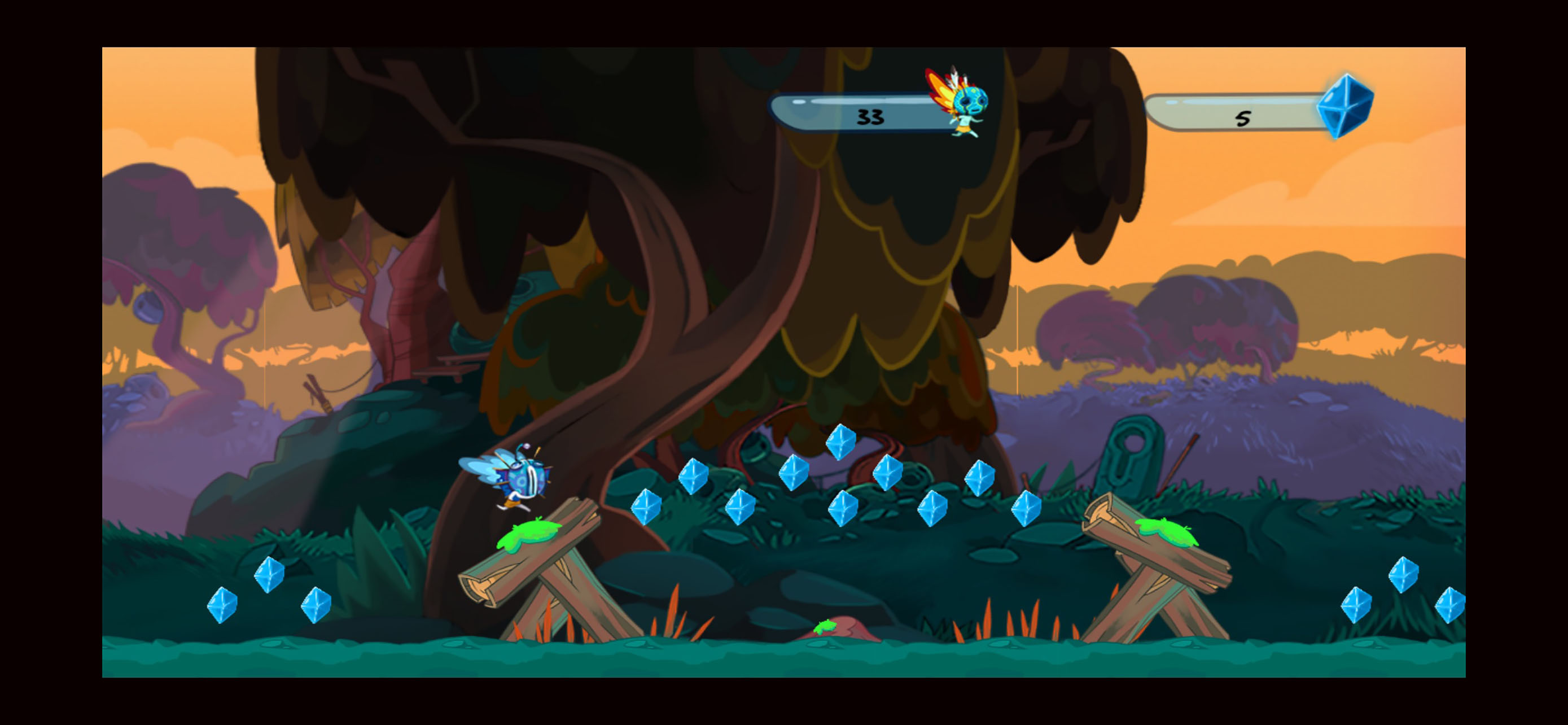 Kika - bamboo ride fighter