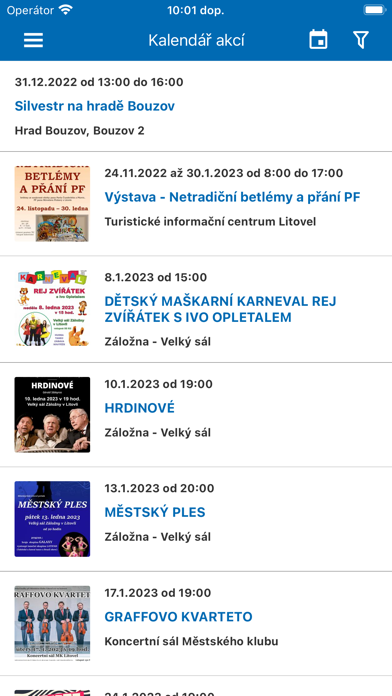 Litovel v mobilu Screenshot