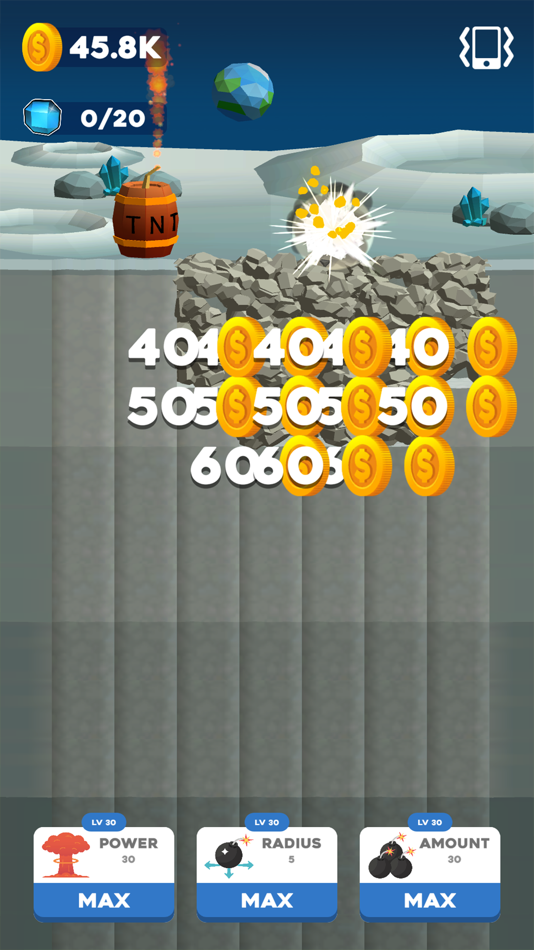 #4. Dig Deep Clicker (iOS) 由: Electric Monkeys