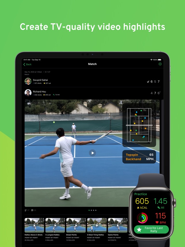 SwingVision: A.I. Tennis App on the App Store