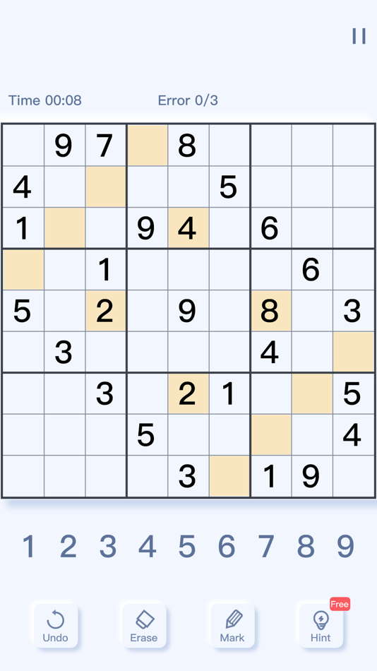 #7. Fun Sudoku - Brain Game (iOS) 来自: Traci Weyman
