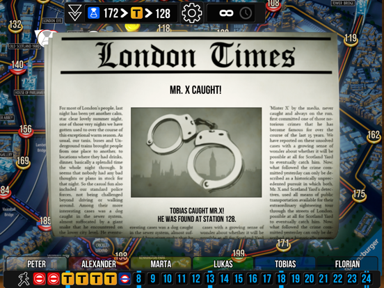 Scotland Yard Screenshots