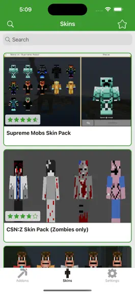 Game screenshot MCPE Addons and Skins hack