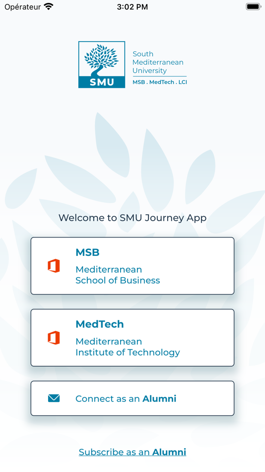 #1. SMU Journey (iOS) 由: South Mediterranean University