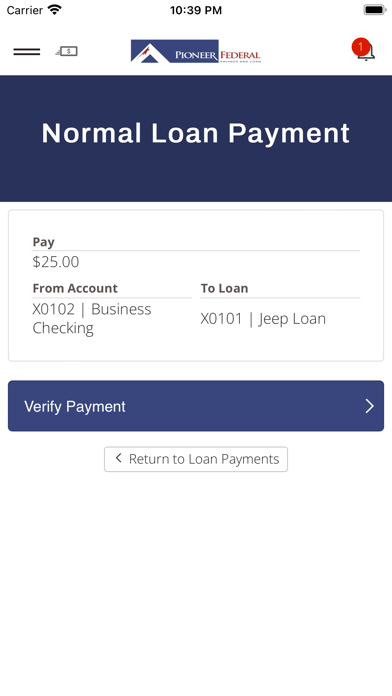 Pioneer Federal S&L - Montana Screenshot