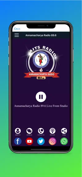 Game screenshot Annamacharya Radio 89.6 mod apk