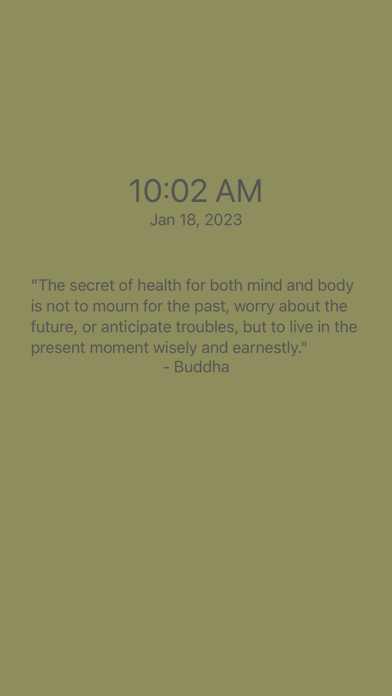 The Sunrise Alarm Screenshot