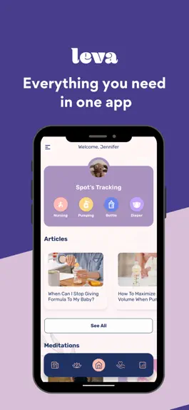 Game screenshot Leva: Mom and Baby Tracking apk