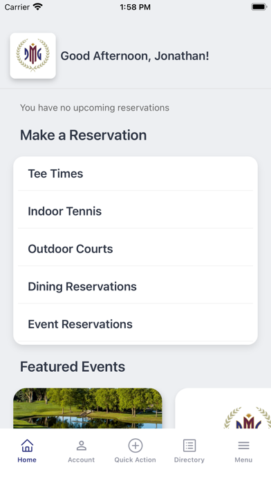 Des Moines Golf & Country Club Screenshot