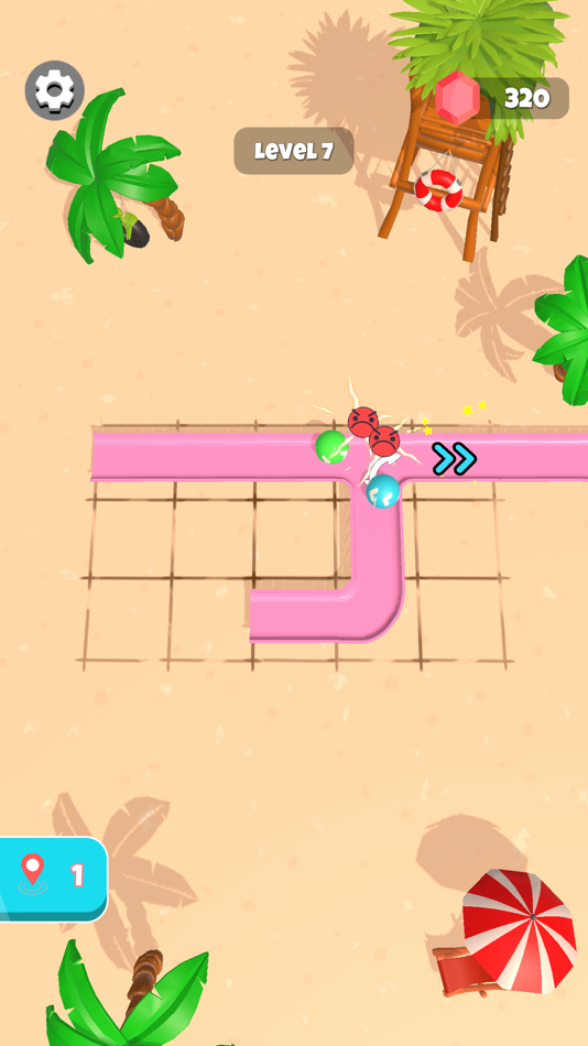 #2. Ball Bound Puzzle (iOS) 由: Olcay Akdag