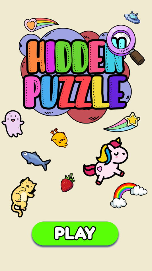 #1. Hidden Puzzle (iOS) 由: Ha Nguyen Thi