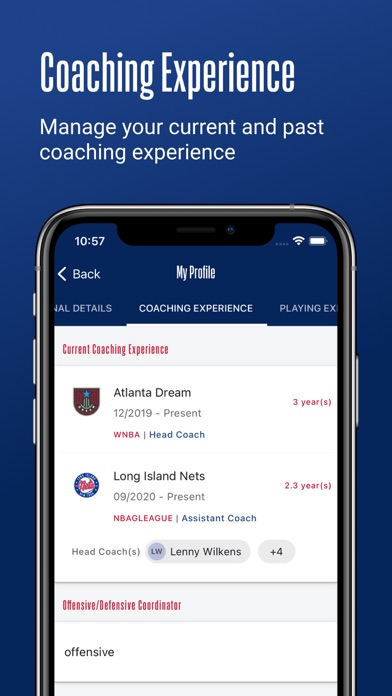 NBA Coaches Database Screenshot