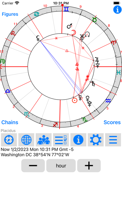 Screenshot #1 pour Astrological Charts Pro