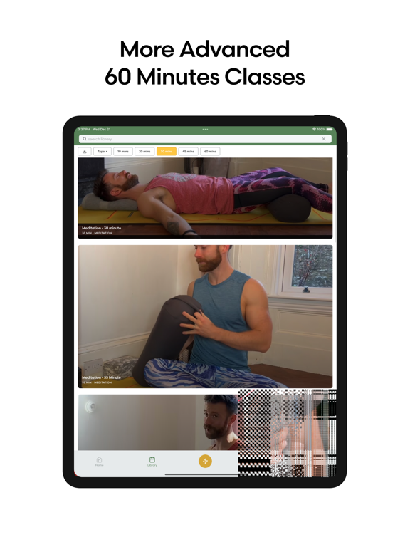 Kilted Yoga iPad screenshot 6 - Health & Fitness app