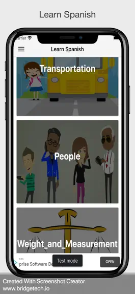Game screenshot Learn Spanish Language ! hack