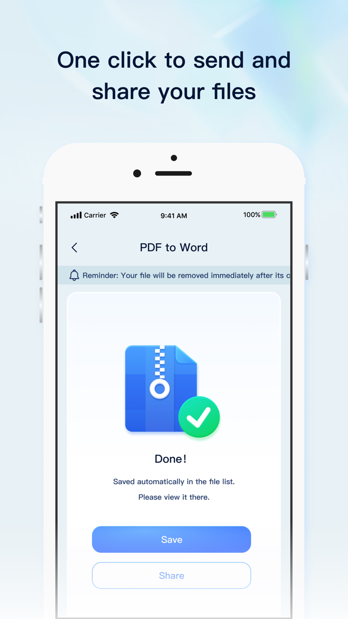 PDF conversion assistant