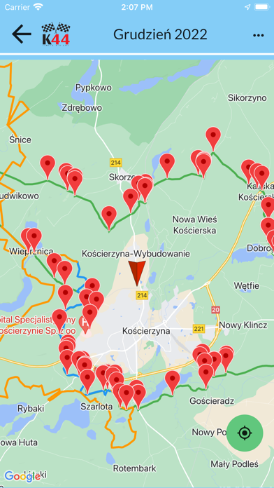 K44 Timing Screenshot