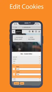 bee - cookie editor for safari iphone screenshot 1