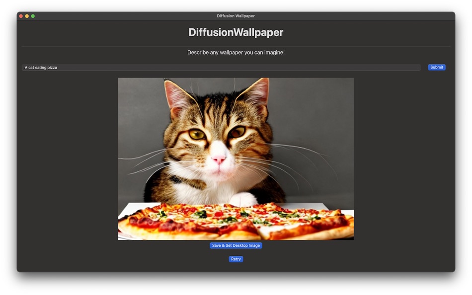 #1. Diffusion Wallpaper (macOS) 由: Matthew Meyer