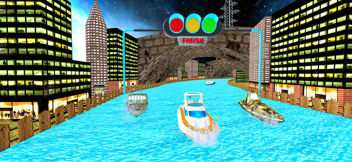 Speed Boat Racing 3D Simulator