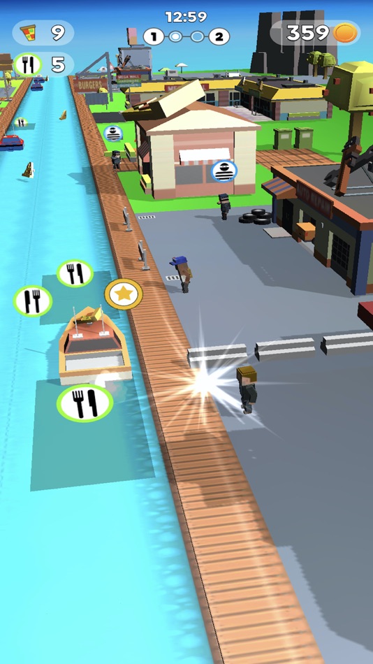 #5. Ding Dong Delivery Runner Game (iOS) 由: Secret Box