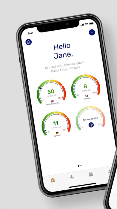 Screenshot #2 pour World Kite Residency Tracker