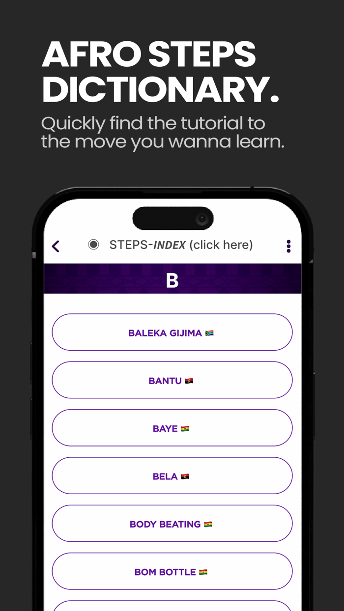 African Dance Dictionary