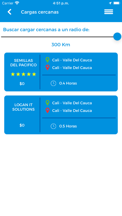 Cárgalo Business Screenshot