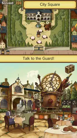 Game screenshot Layton: Unwound Future in HD hack