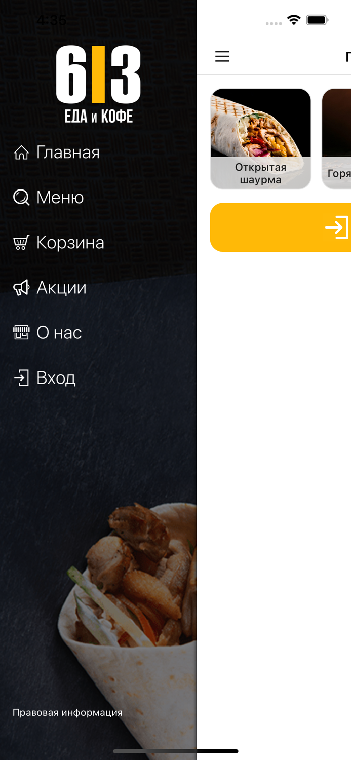 613. Еда и Кофе