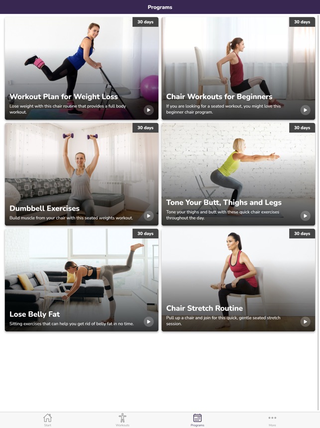 Chair Exercises - Sit & Be Fit on the App Store