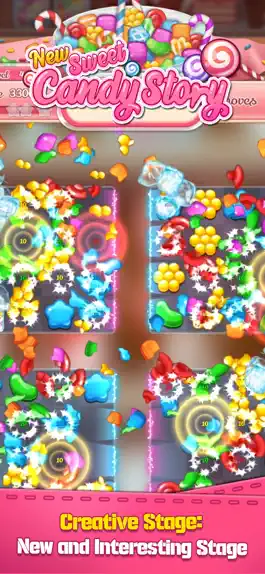 Game screenshot New Sweet Candy Story 2020 apk