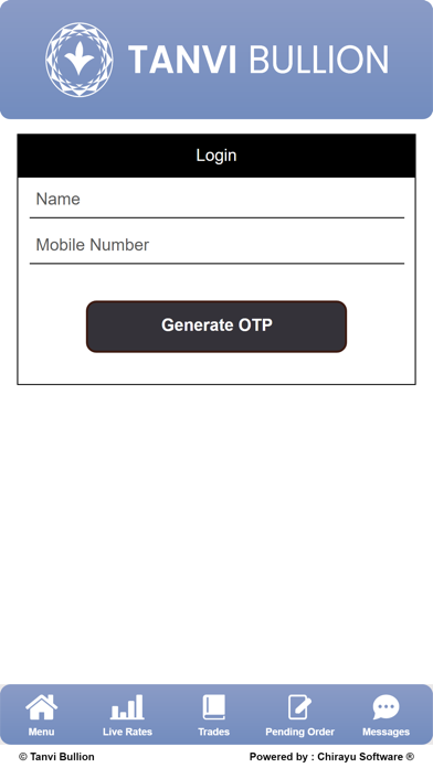 Tanvi Bullion Live Screenshot
