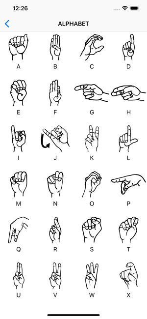 Екранна снимка на основите на ASL