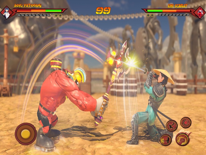 Anime Fighting Battle Games 3D