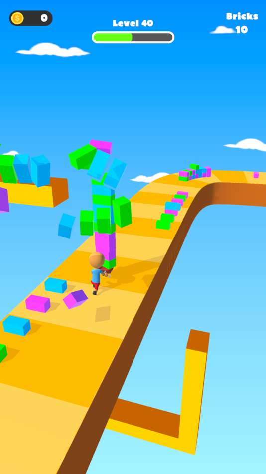 #3. Bridge Run . (iOS) Podle: MENA AAZEDINE