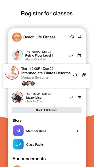 Beach Life Fitness Screenshot